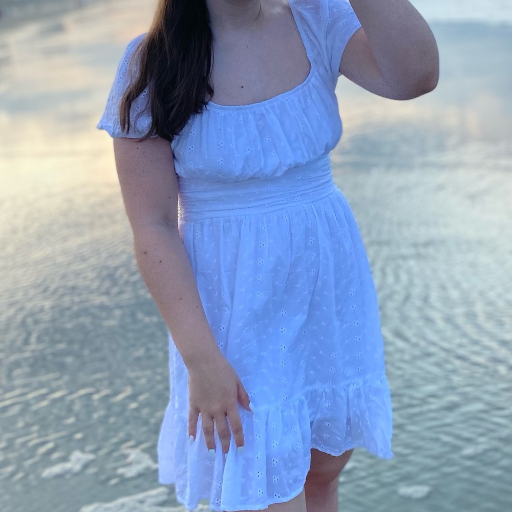 White Sincerely Jules Dress